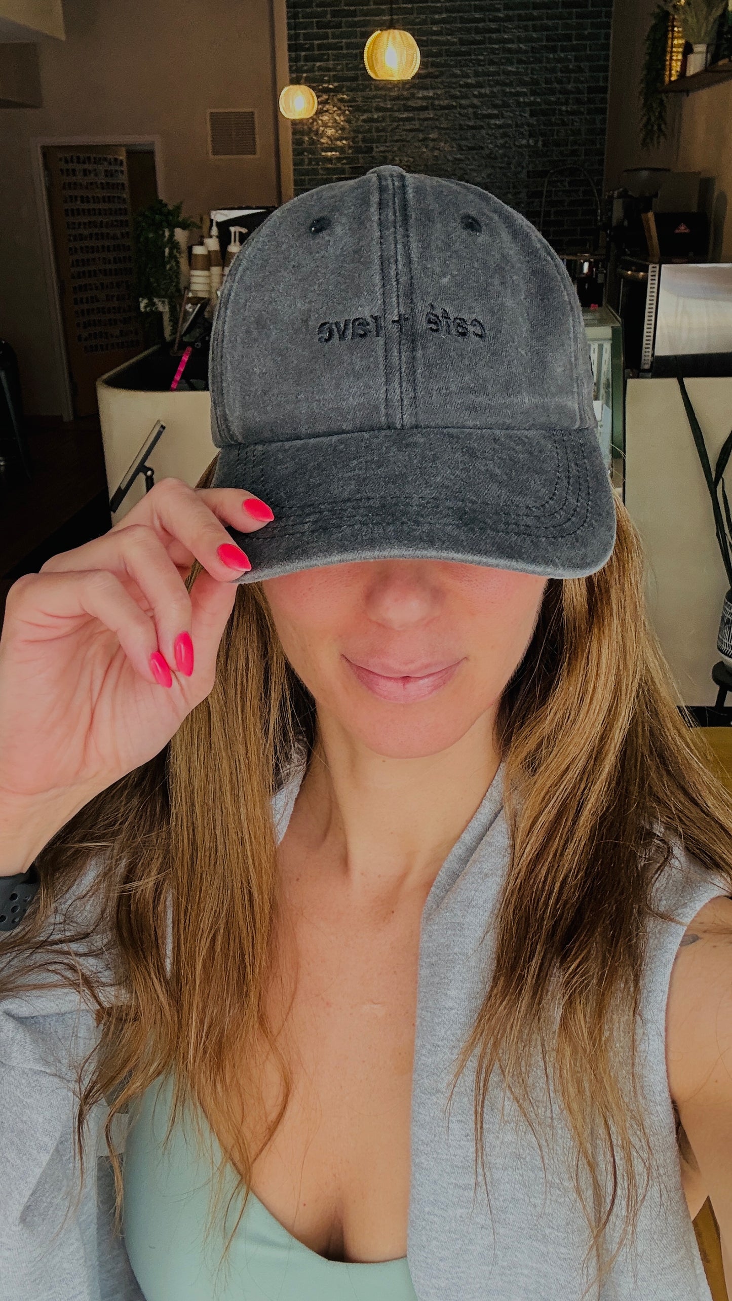 Café + Rave Baseball Cap